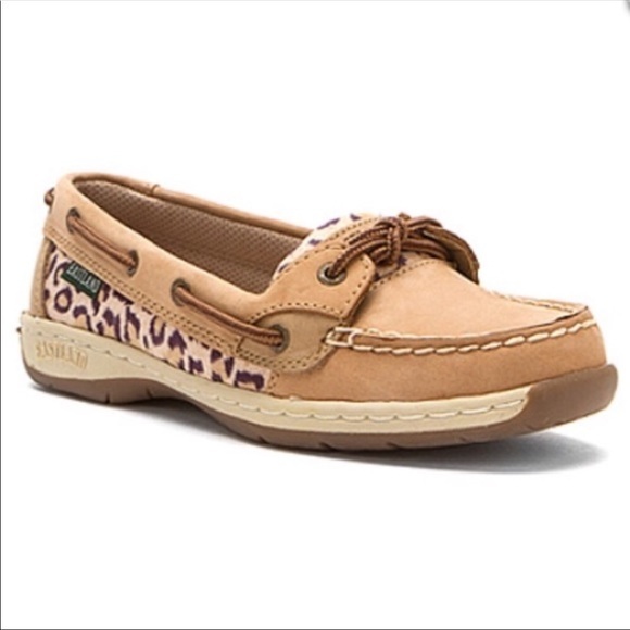 Eastland Shoes - Eastland Sunrise Leather Slip on Boat Shoes In Excellent Like New Condition
